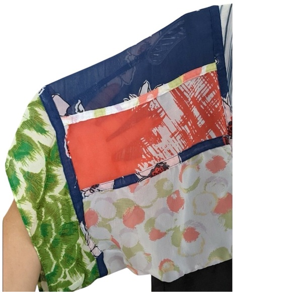 Anthropologie One September Flowy Boho Top Women's Size 2 EUC - Picture 4 of 13